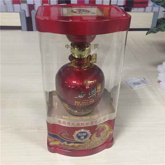 新橢圓(yuan)半亞克(ke)力酒盒(he)