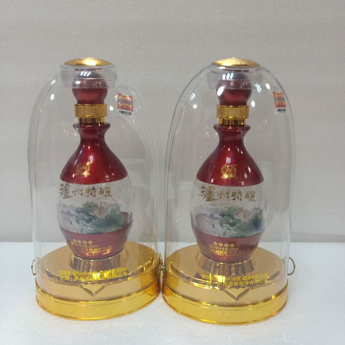 新(xin)款圓(yuan)透明(ming)罩子(zi)彈型(xing)狀白(bai)酒…