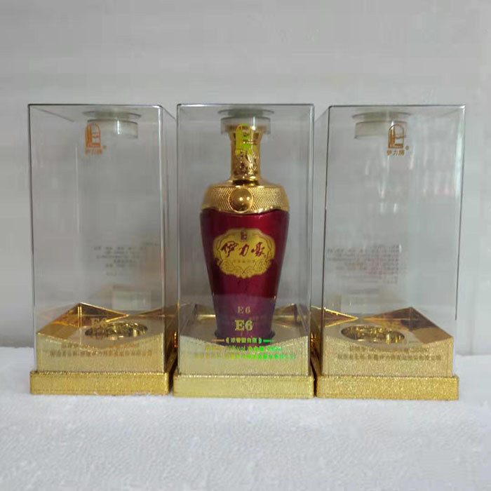 好(hao)看的pet酒(jiu)盒包裝(zhuang)V形底座(zuo)…